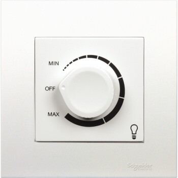 1 Gang 400W Light Dimmer - Schneider Electric