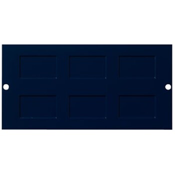 87 mm mounting plate for 6 x LJ6C/RJ45 accessories - Schneider Electric