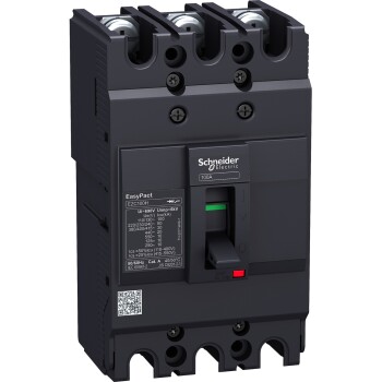 circuit breaker EasyPact EZC100N - TMD - 100 A - 3 poles 3d - Schneider Electric