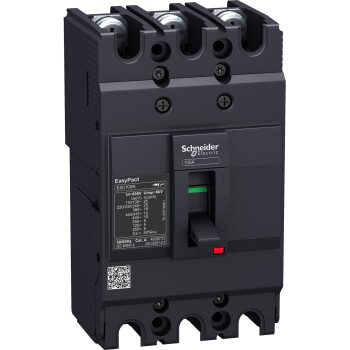 circuit breaker EasyPact EZC100N - TMD - 20 A - 3 poles 3d - Schneider Electric