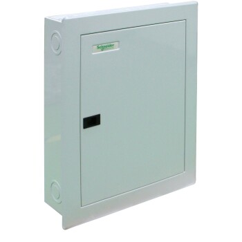 Disbo Extra Straight DB 100 A 36 ways EZ100 inc Flush mount - Flat Door - Schneider Electric