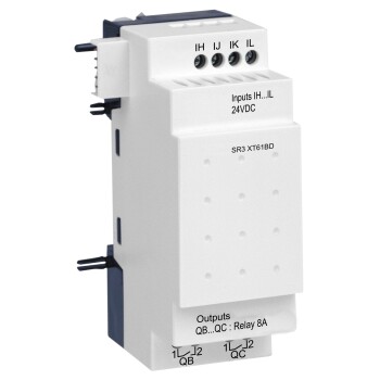 Discrete I/O extension module, Zelio Logic, 6 I/O, 24 V DC - Schneider Electric
