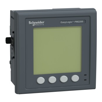 EasyLogic PM2220, Power & Energy meter, up to the 15th harmonic, LCD display, RS485, class 1 - Schneider Electric