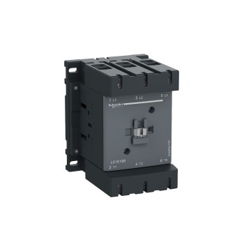 EasyPact TVS contactor 3P(3 NO) - AC-3 - <lt/>= 440 V 120A - 220 V AC coil - Schneider Electric