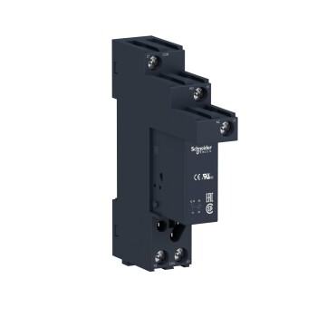 Harmony, Interface plug-in relay with socket, 12 A, 1 CO, 12 V DC - Schneider Electric