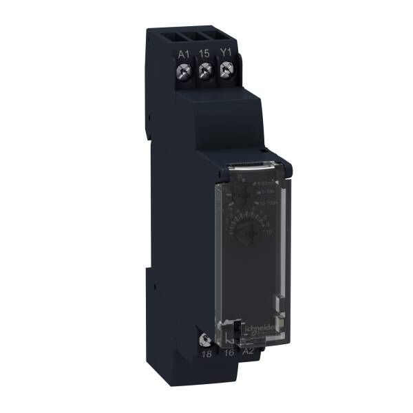 Harmony, Modular timing relay, 0.7 A, 1 CO, 0,1 s..100 h, on delay, solid state output, 24..240 V AC/DC - 1