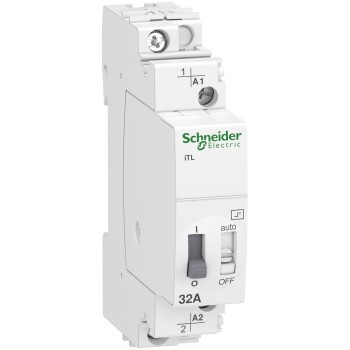 impulse relay iTL - 1P - 1NO - 32A - coil 110 VDC - 230...240 VAC 50/60Hz - Schneider Electric