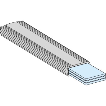Insulated flexible bar, 520 A, size 32 x 5 mm, length 1800 mm - Schneider Electric