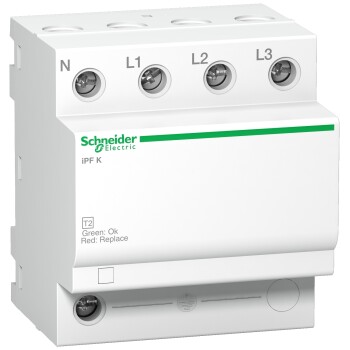 iPF K 40 modular surge arrester - 3 poles + N - 340V - Schneider Electric