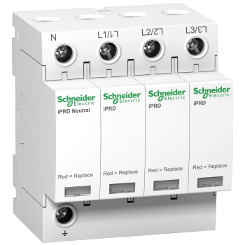 iPRD65r modular surge arrester - 3P + N - 350V - with remote transfert - Schneider Electric