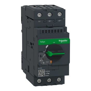 Motor circuit breaker, TeSys Deca, 3P, 30-40 A, thermal magnetic, EverLink terminals - Schneider Electric