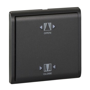 Pieno - 10A - mechanical curtain switch with fluorescent locator - Schneider Electric