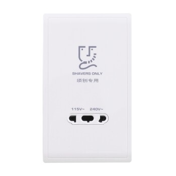 Pieno - 115V/240V universal shaver Unit - vertical - Schneider Electric