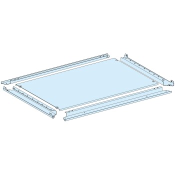 Plain gland plate, PrismaSeT P, IP55, for enclosure W 650mm D 600mm - Schneider Electric