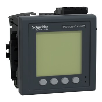 PM5560 Meter, 2 ethernet, up to 63th H, 1,1M 4DI/2DO 52 alarms - Schneider Electric