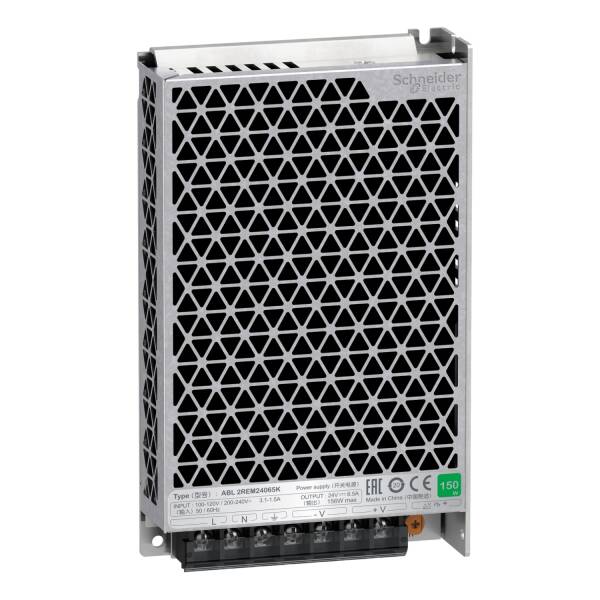 single phase power supply, 100...240V input, 24V DC output, 156W, 6,5A - 1