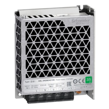 single phase power supply, 100...240V input, 24V DC output, 36W, 1,5A - Schneider Electric