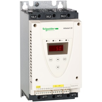 soft starter-ATS22-control 220V-power 230V(4kW)/400...440V(7.5kW) - Schneider Electric