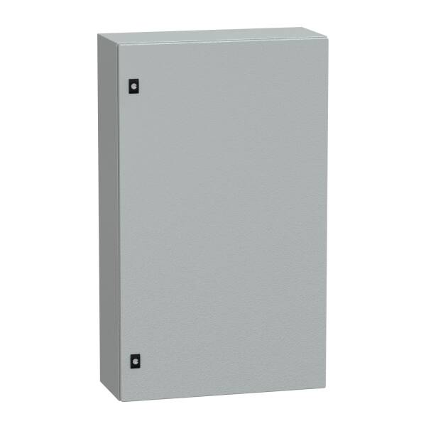 Spacial CRN plain door w/o mount.plate. H1000xW600xD250 IP66 IK10 RAL7035.. - 1