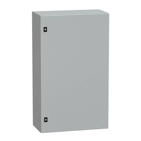 Spacial CRN plain door w/o mount.plate. H1000xW600xD300 IP66 IK10 RAL7035.. - 1