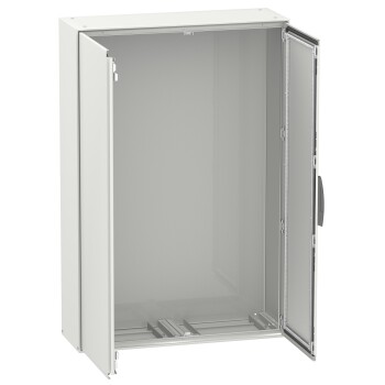 Spacial SM compact enclosure with mounting plate - 1800x1000x500 mm - Schneider Electric
