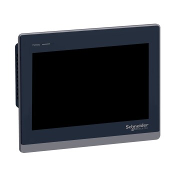 Touch panel screen, Harmony ST6, 10'W display, 2COM, 2Ethernet, USB host&device, 24 VDC - Schneider Electric