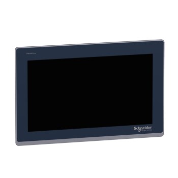 Touch panel screen, Harmony ST6, 15'W display, 2COM, 2Ethernet, USB host&device, 24 VDC - Schneider Electric