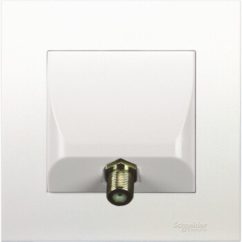 Vivace 1G TEL OUTLET W/SHUTTER - Schneider Electric