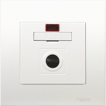 Vivace - fuse connection unit - 13 A 250 V - white - Schneider Electric