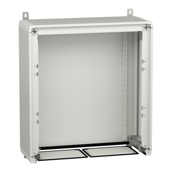 Wall mounted/floor standing enclosure, PrismaSeT G, W 600mm, H 650mm (11M), IP55, without plinth - Schneider Electric
